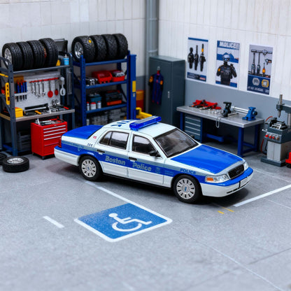 596 1/64 Diecast Model Car Boston Police Department - BPD (from LAPD MODELS)