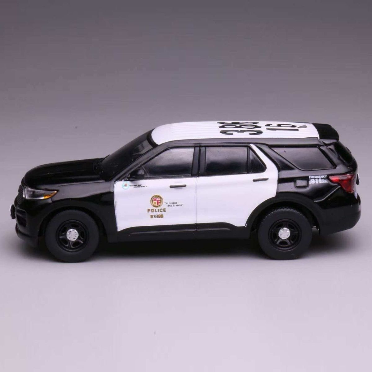 596 1/64 Diecast Model Car Los Angeles Police Department‌ - LAPD (from LAPD MODELS)