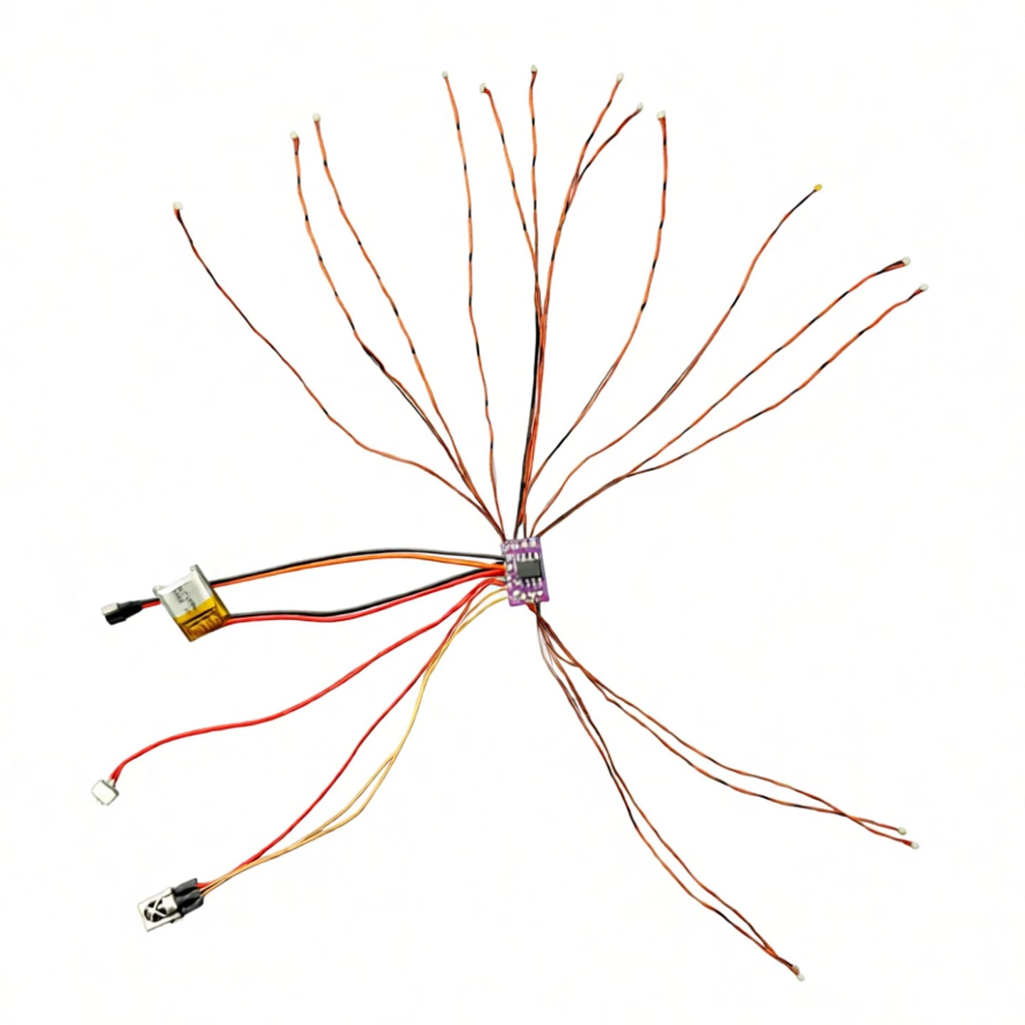 1/64 police car model light kit Universal Remote-Control LED Light Kit for Models（LAPD-SUPER）